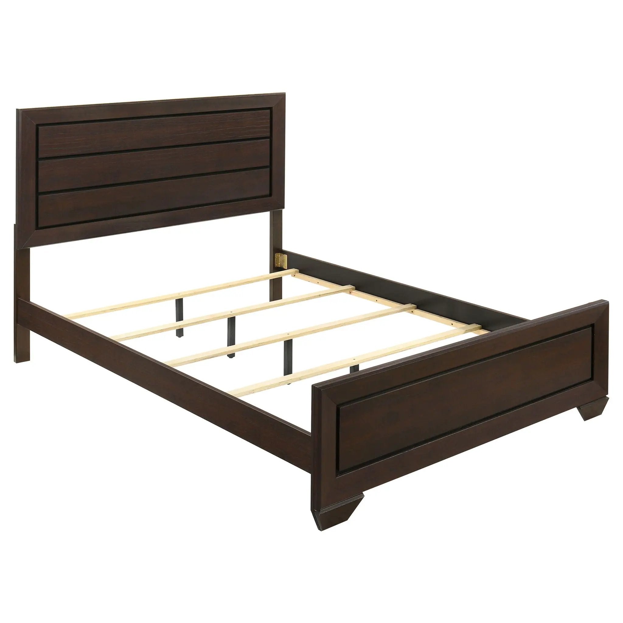 Kauffman 4-piece Queen Bedroom Set Dark Cocoa by Unique Piece Furniture