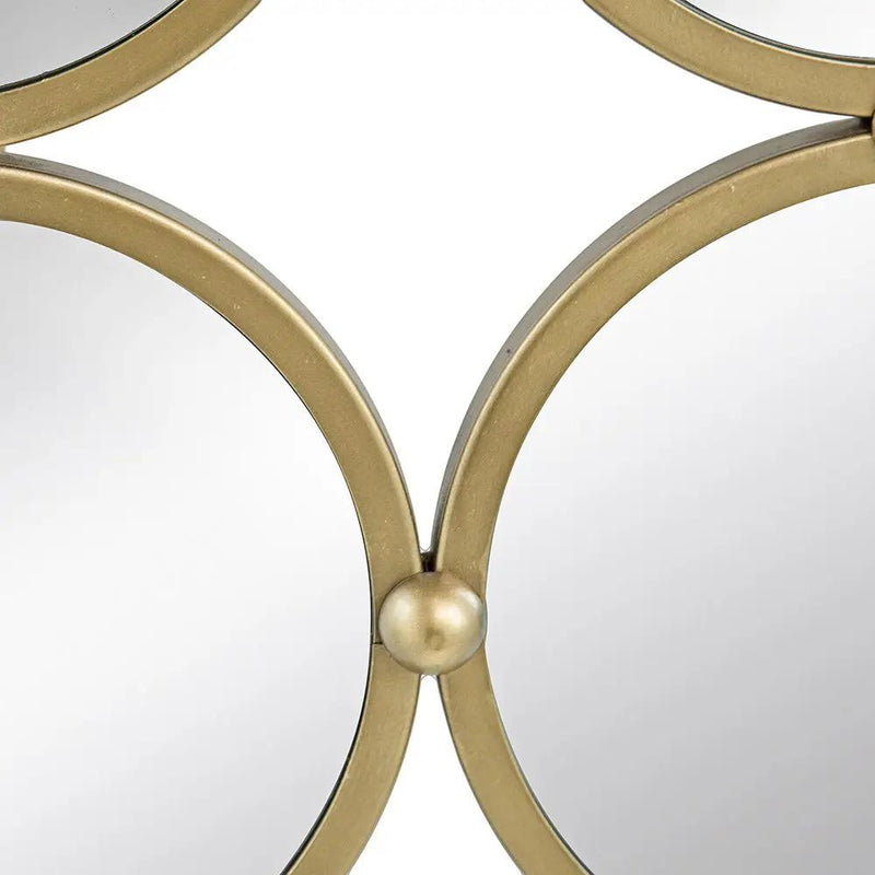 Contemporary Decorative Mirror With Mininalist Style For Bedroom, Liveroom & Entryway - Champagne by Unique Piece Furniture