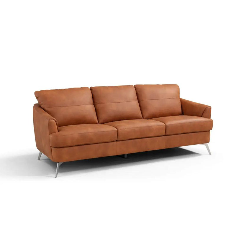 Safi - Sofa - Cappuccino Leather by Unique Piece Furniture