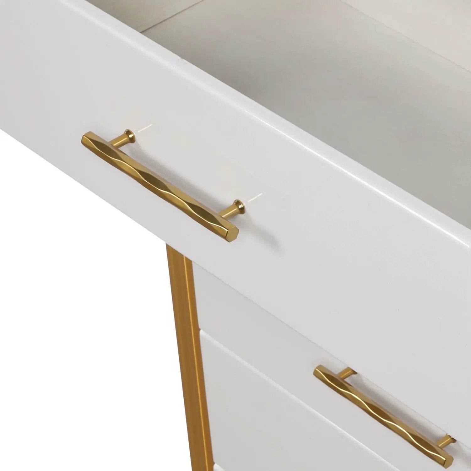 Obsession - 5 Drawer Chest - White by HouseOfZazla