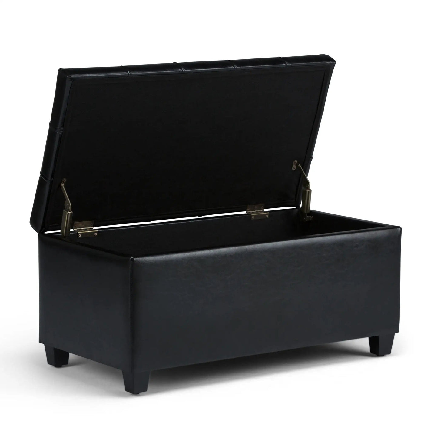 Sienna - Upholstered Storage Ottoman Bench by HouseOfZazla