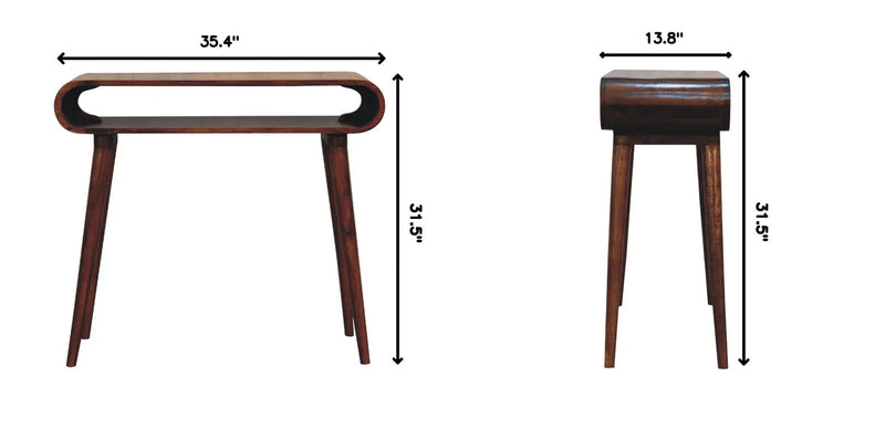 Amaya - Nordic Style Wooden Table by HouseOfZazla
