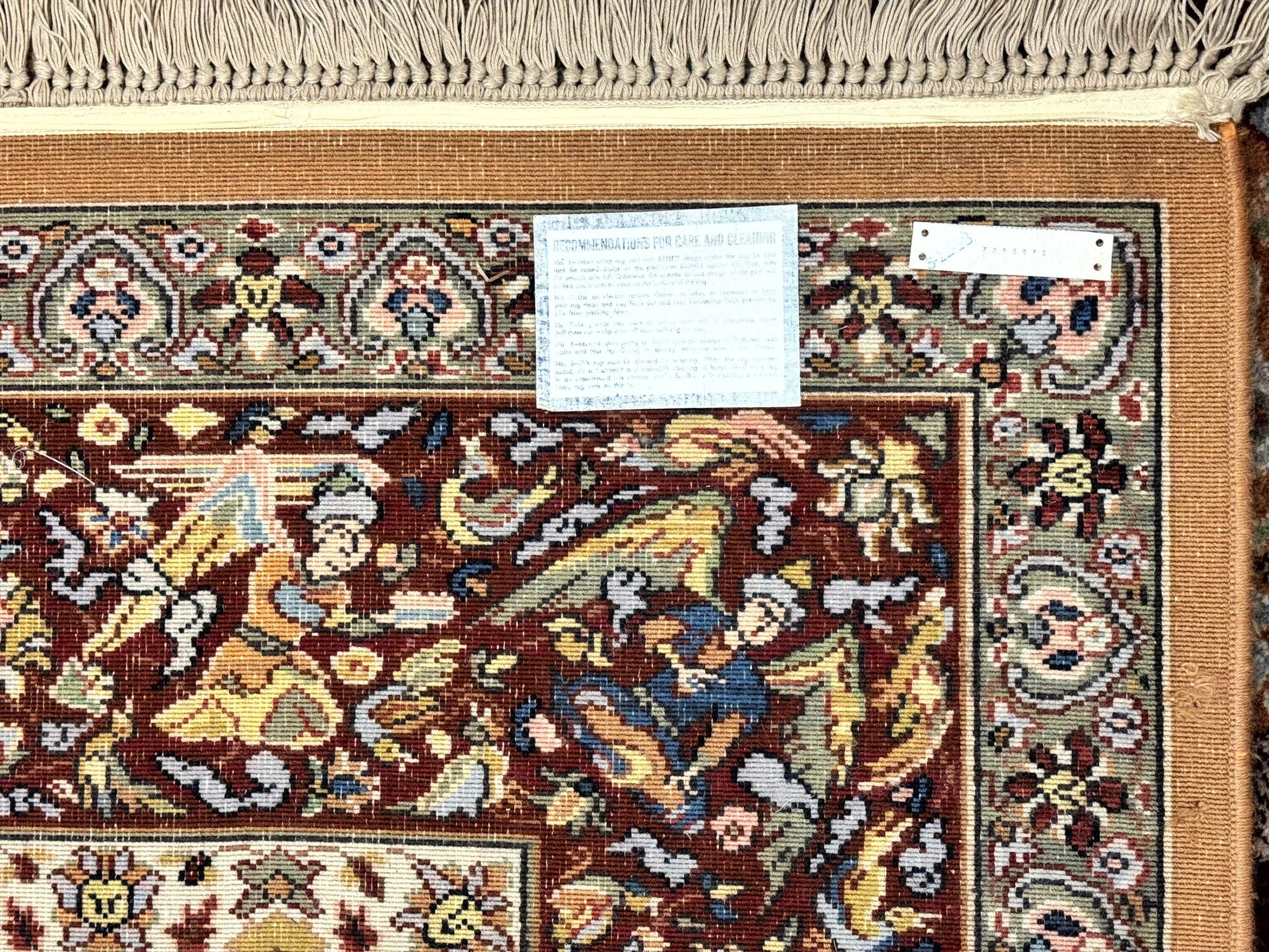 Karastan Rug 10x14 - Persian Hunting #723 - Wool Pile, Vintage by Jewel Rugs