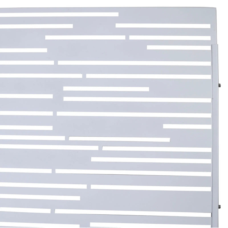 Outdoor & Indoor Freestanding Metal Privacy Screen by Unique Piece Furniture