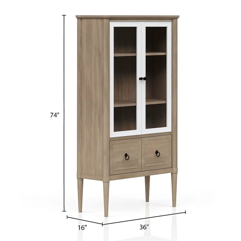 Display Bookcase Colored - Sand by Unique Piece Furniture