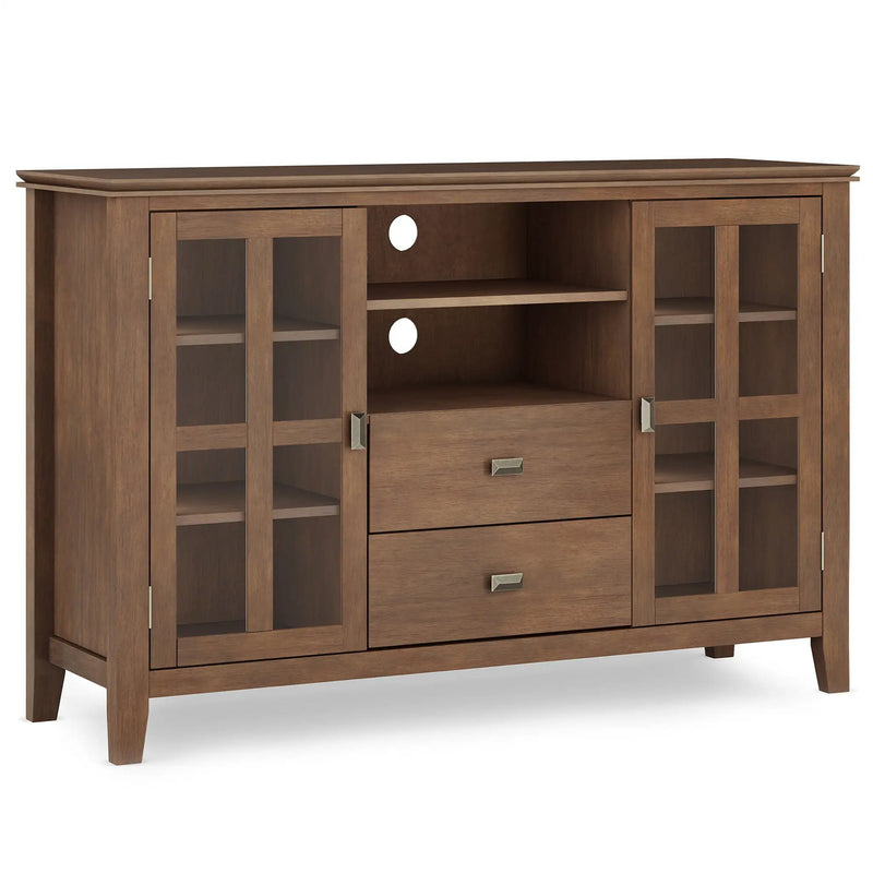 Artisan - Handcrafted Tall TV Media Stand by Unique Piece Furniture