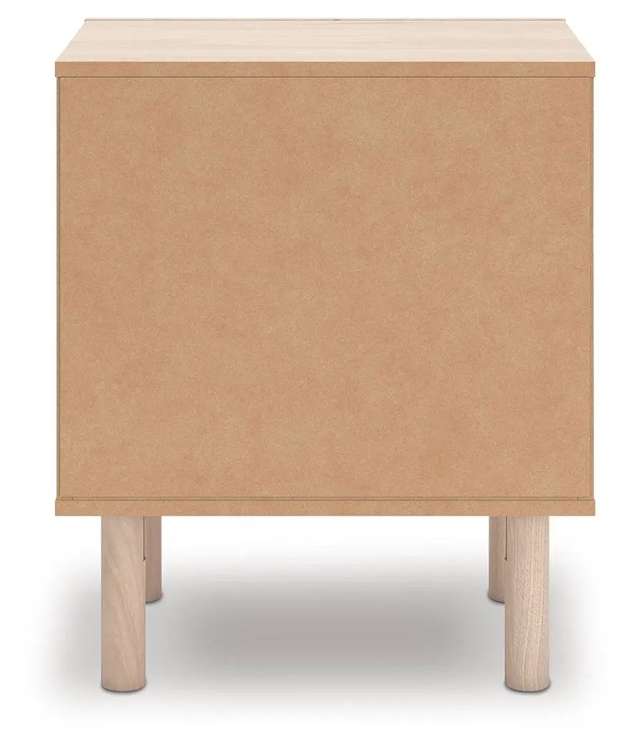 Arloster - One Drawer Night Stand - Tan by Unique Piece Furniture
