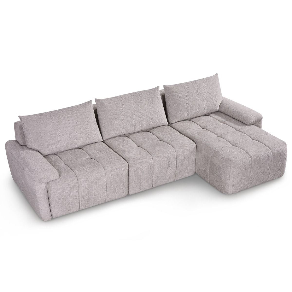 Dorcas - Sectional Sofa - Gray by Unique Piece Furniture