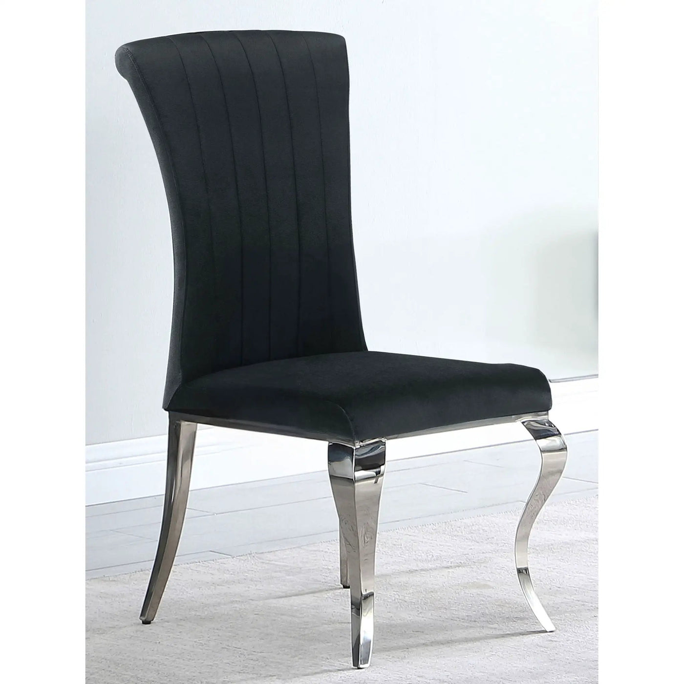 Elegant Upholstered Side Chairs (Set of 4) by HouseOfZazla