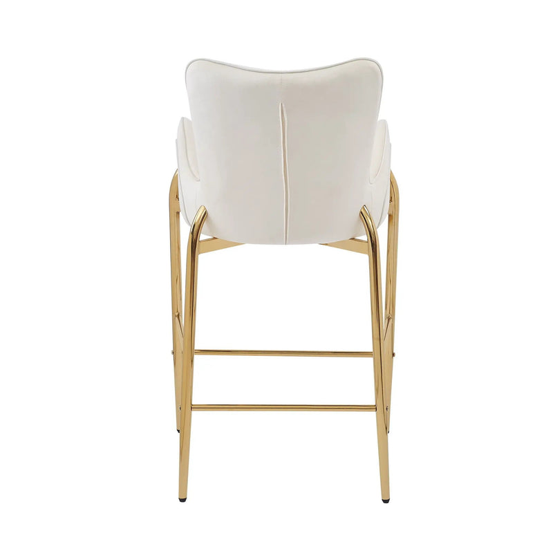 Fabric Counter Height Bar Stools (Set of 2) by HouseOfZazla