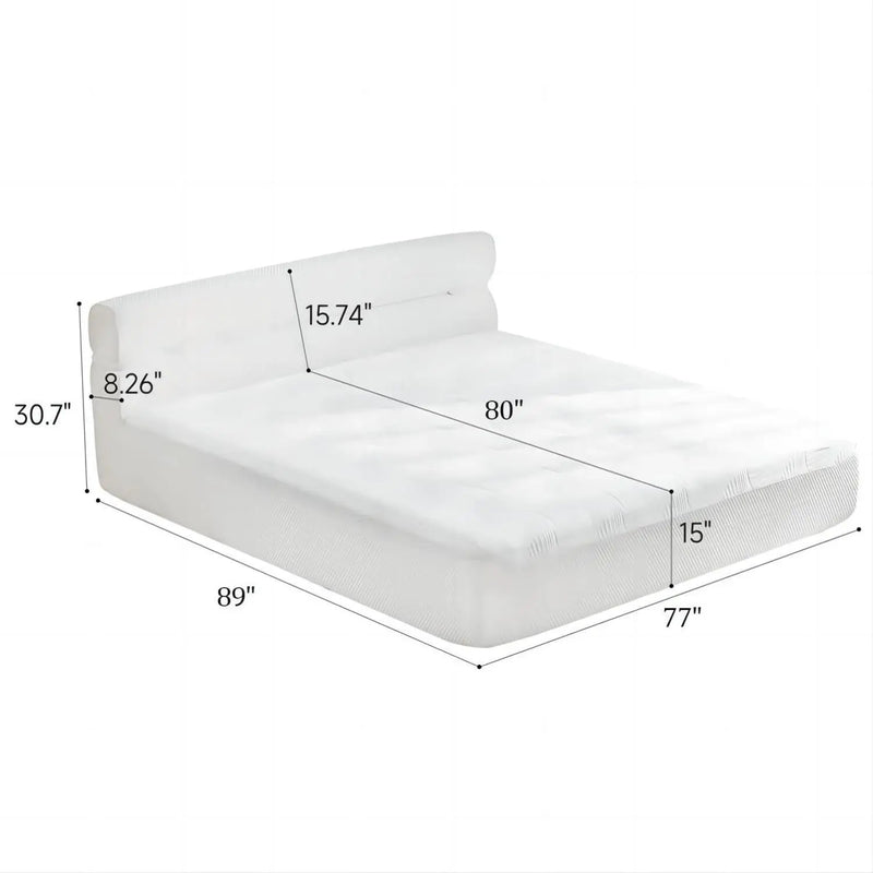Mattress & Bed Frame With Cool, Pressure Relief, Motion Isolation by Unique Piece Furniture