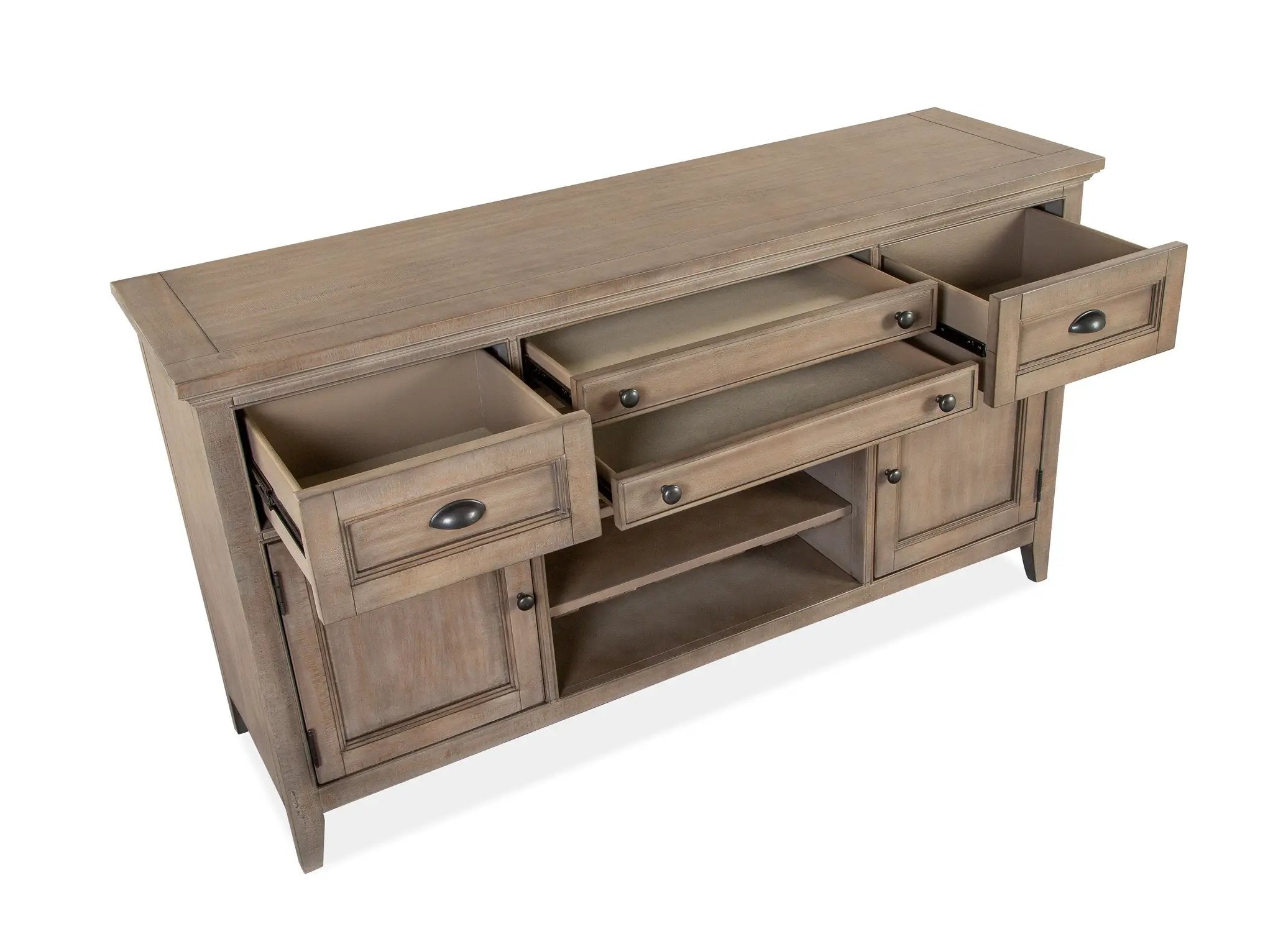 Paxton Place - Buffet - Dovetail Gray by Unique Piece Furniture