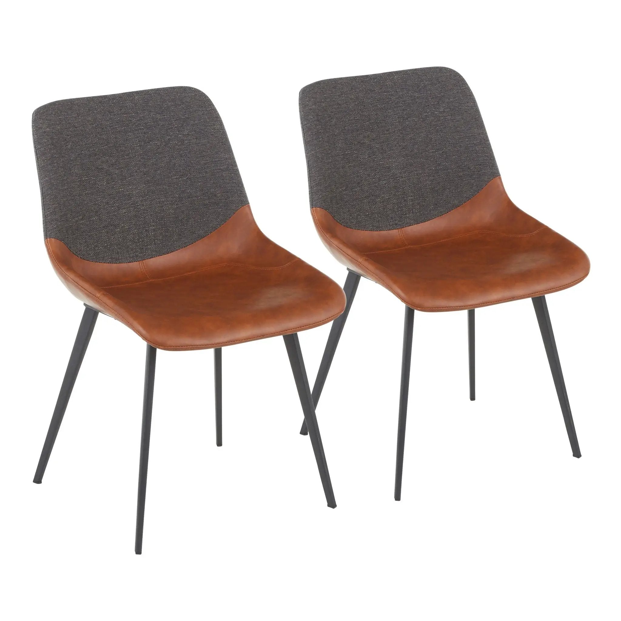 Outlaw - Industrial Two Tone Chair (Set of 2) by Unique Piece Furniture