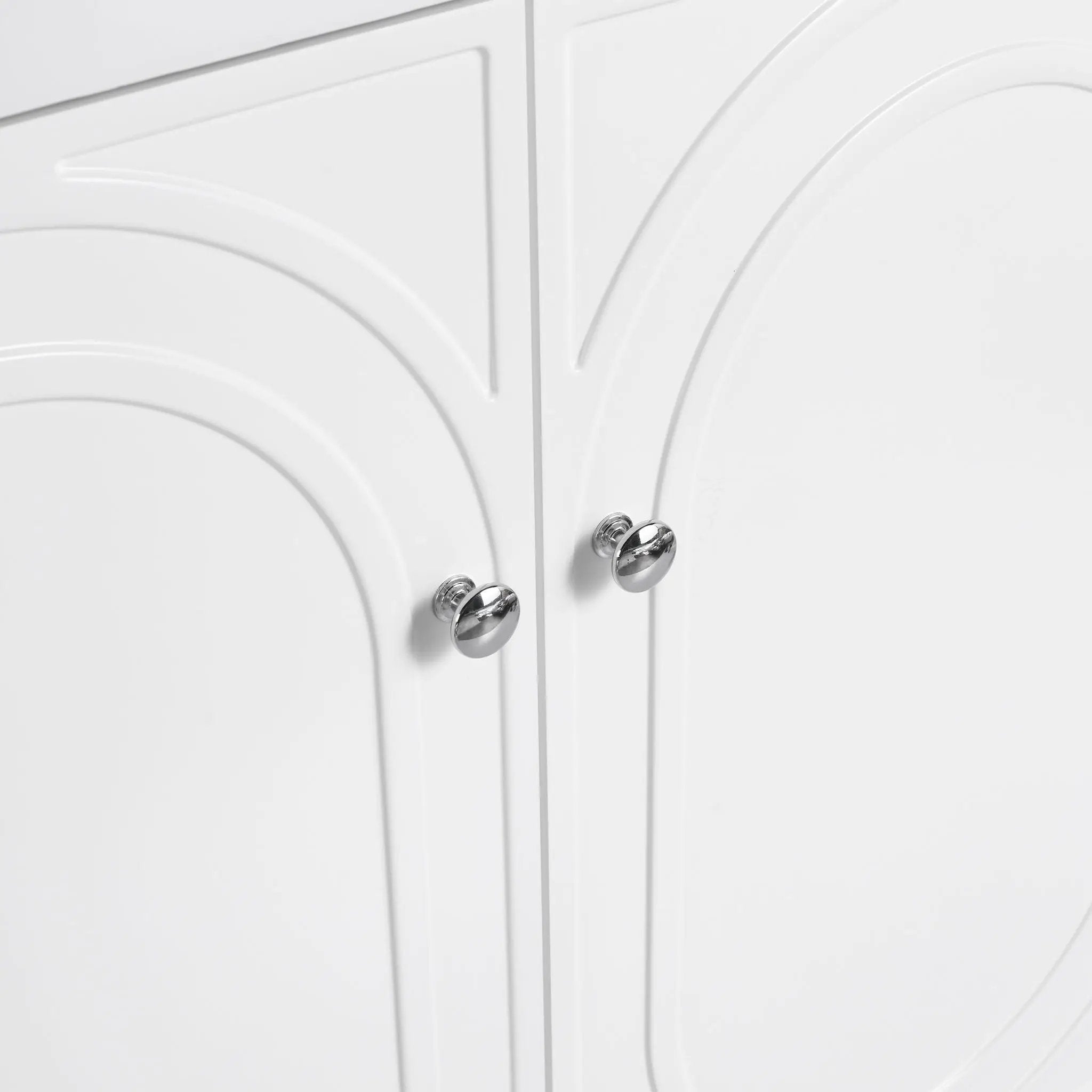Modern Freestanding Bathroom Vanity With Soft Close Cabinet Doors by HouseOfZazla