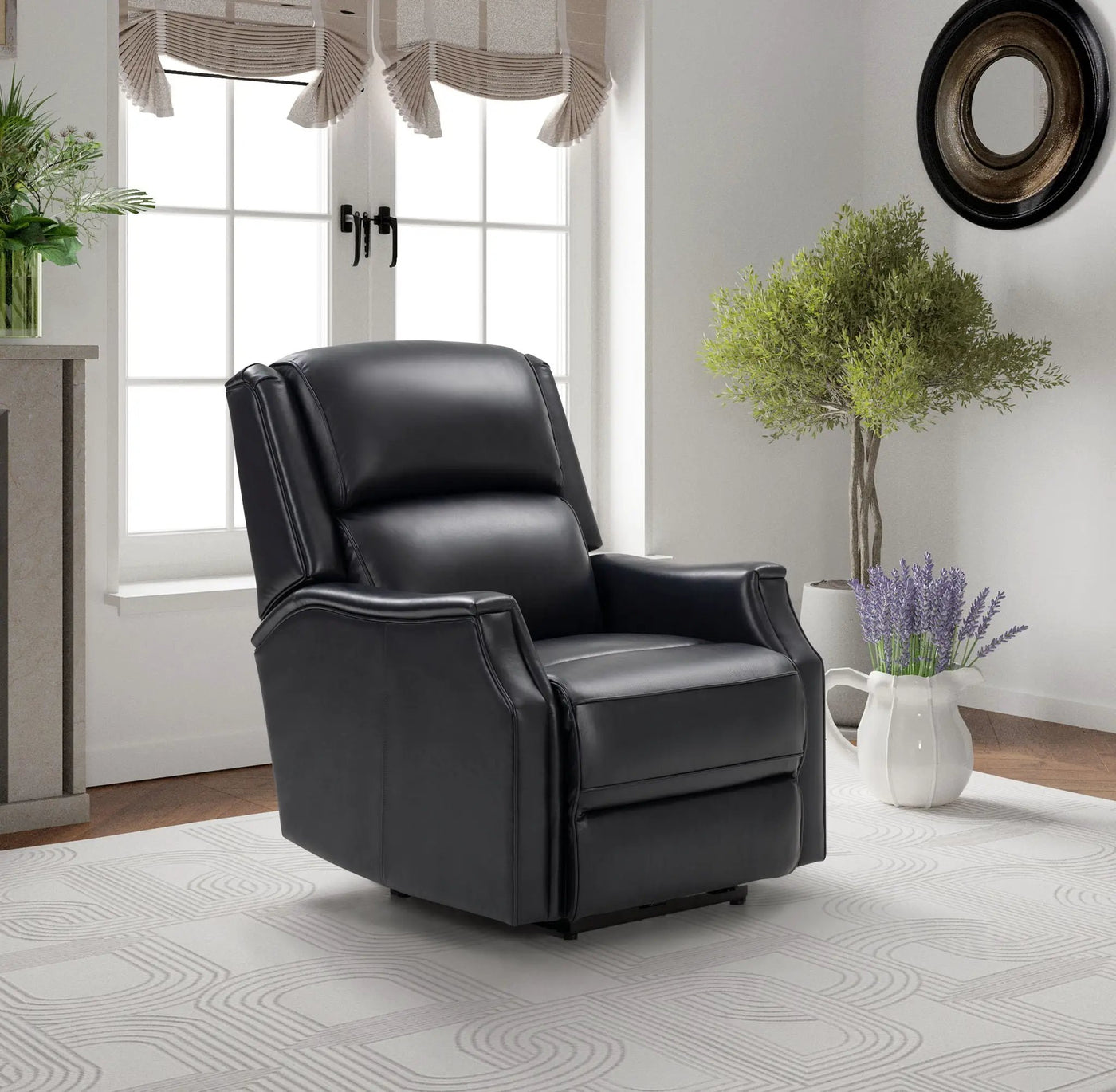 Conrad - Big And Tall Power Recliner With Power Recline, Power Headrest And Lumbar by Unique Piece Furniture