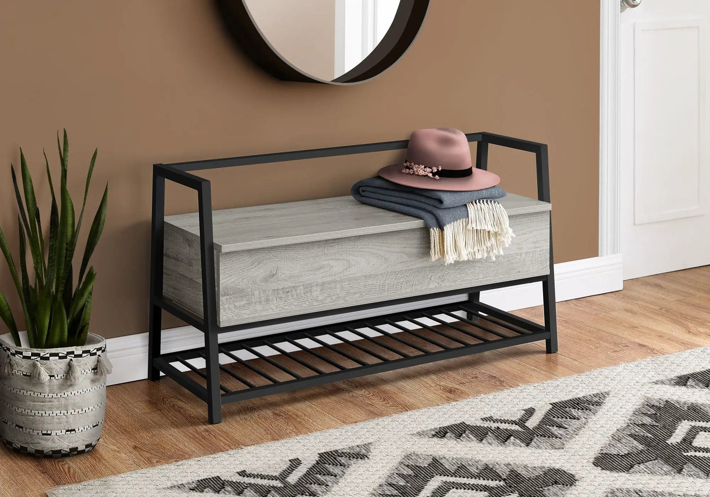 Bench Storage, Rectangular, Contemporary & Modern by Unique Piece Furniture
