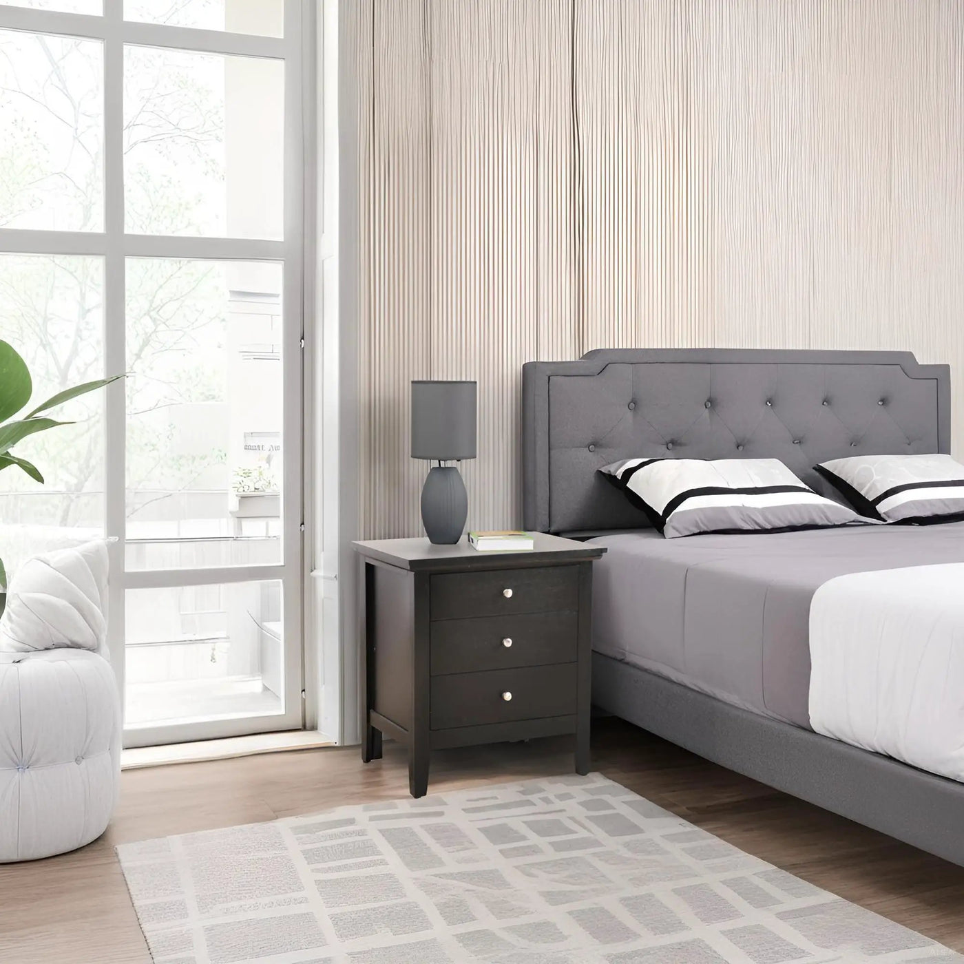 3 Drawer Nightstand & Dove Tailed Drawers by Unique Piece Furniture