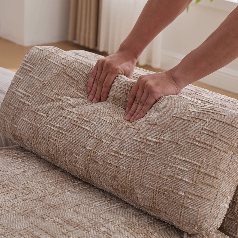 Modern Upholstered End Of Bed Bench With Armrests by HouseOfZazla