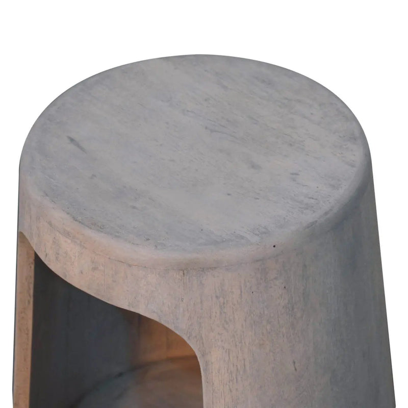 Open Side Table - Gray Ash by HouseOfZazla
