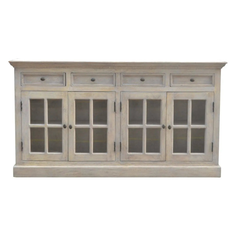 Glazed Sideboard - Gray by HouseOfZazla