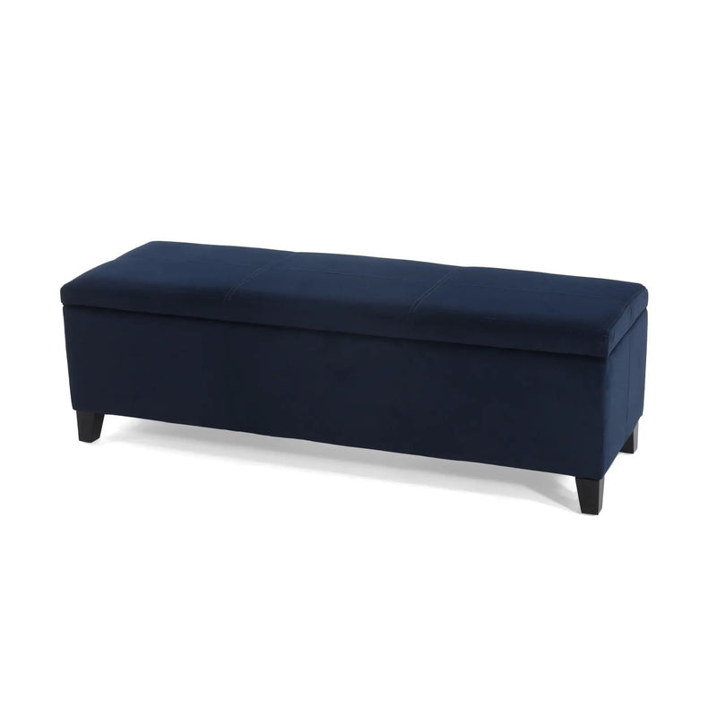 Upholstered Storage Ottoman Bench by HouseOfZazla