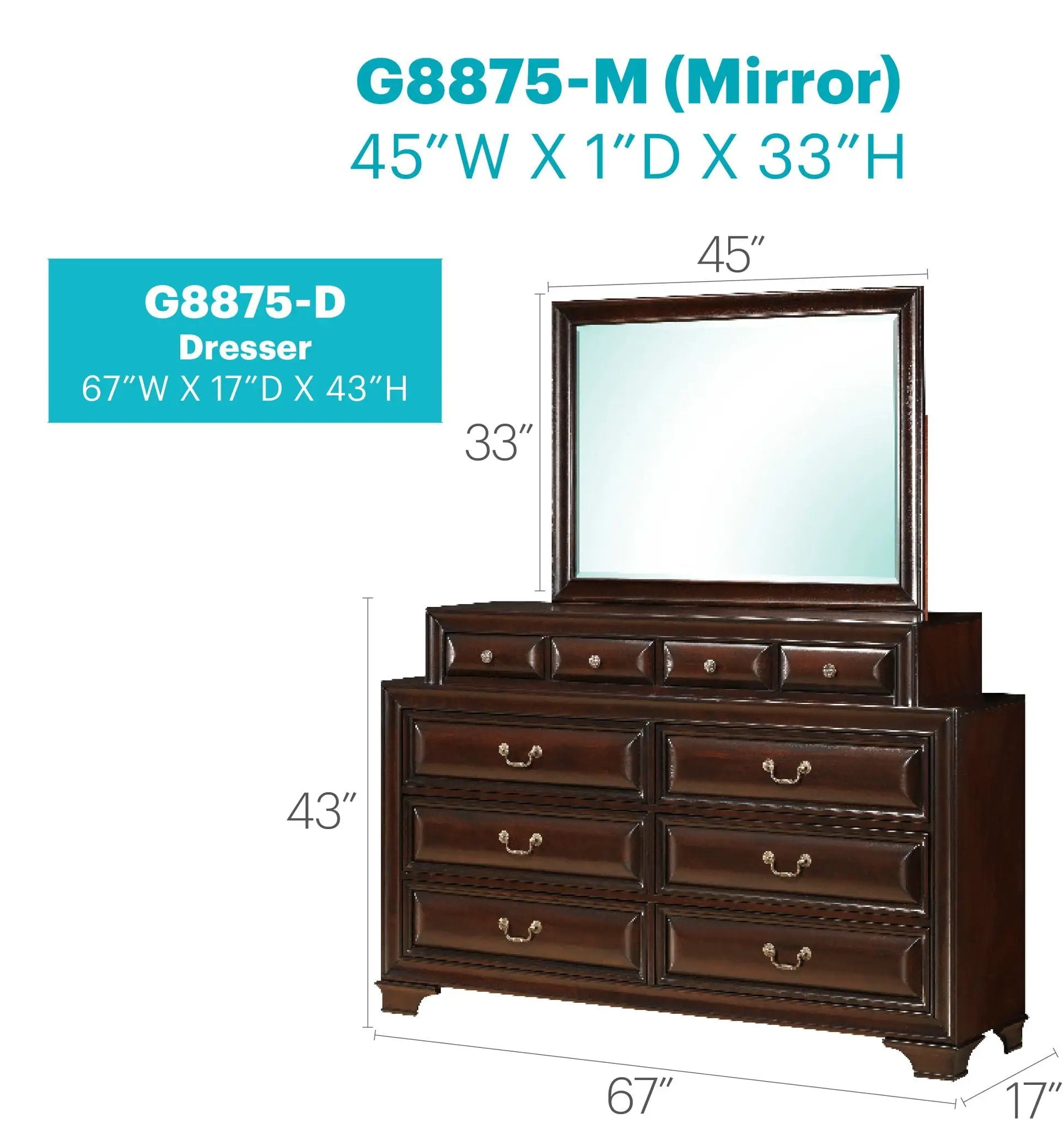LaVita - Dresser by Unique Piece Furniture