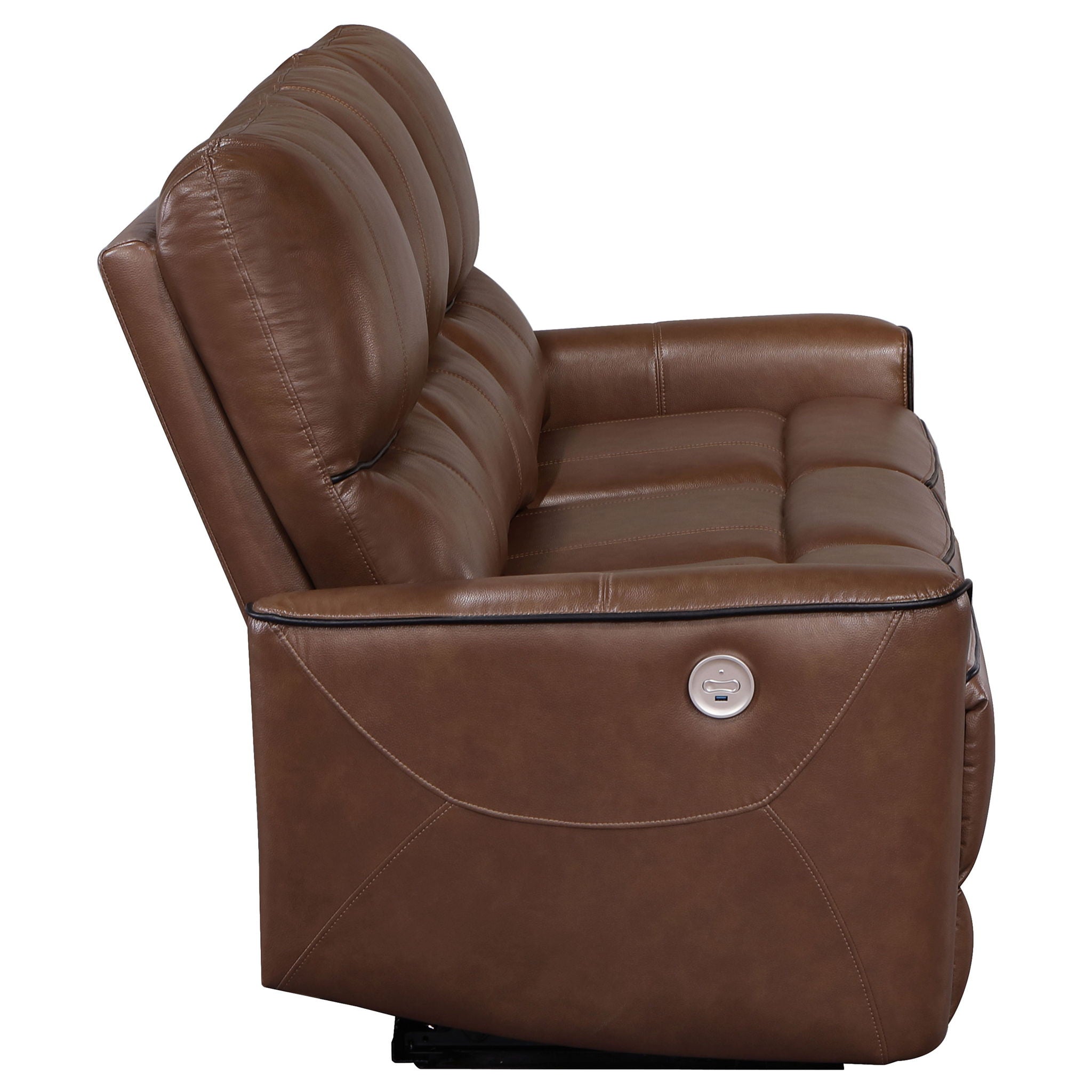 Ashland - Power Reclining Sofa With USB Charging by HouseOfZazla
