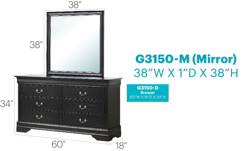 Elegant Traditional Storage Dresser by Unique Piece Furniture