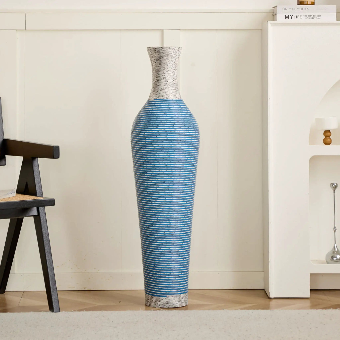 Classic And Neat Floor Vase, High Independent Flower Stand (Set of 3) by Unique Piece Furniture
