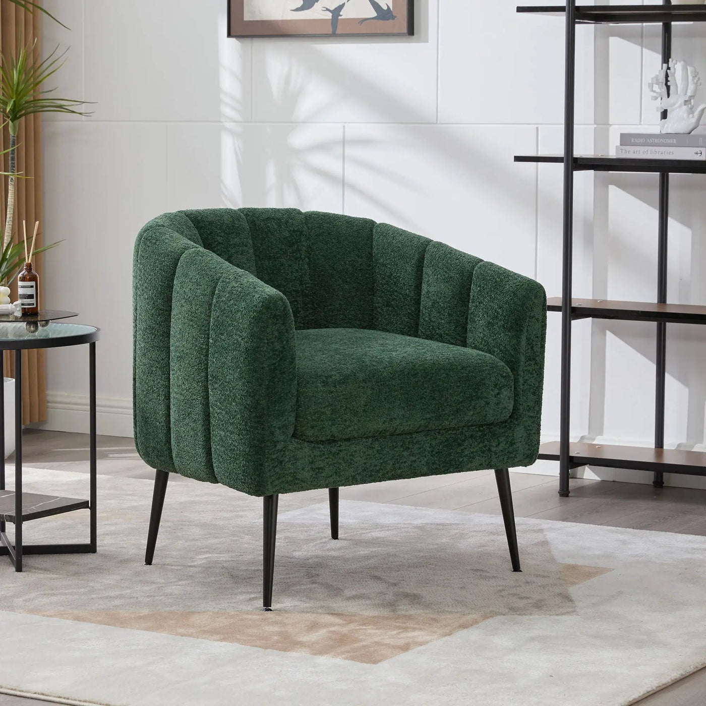 Vanity Barrel Accent Lounge Chair by Unique Piece Furniture