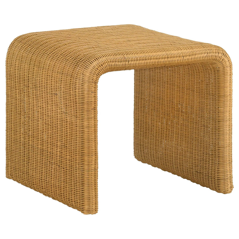 Cahya 3-piece Rattan Coffee and End Table Set Natural by Unique Piece Furniture