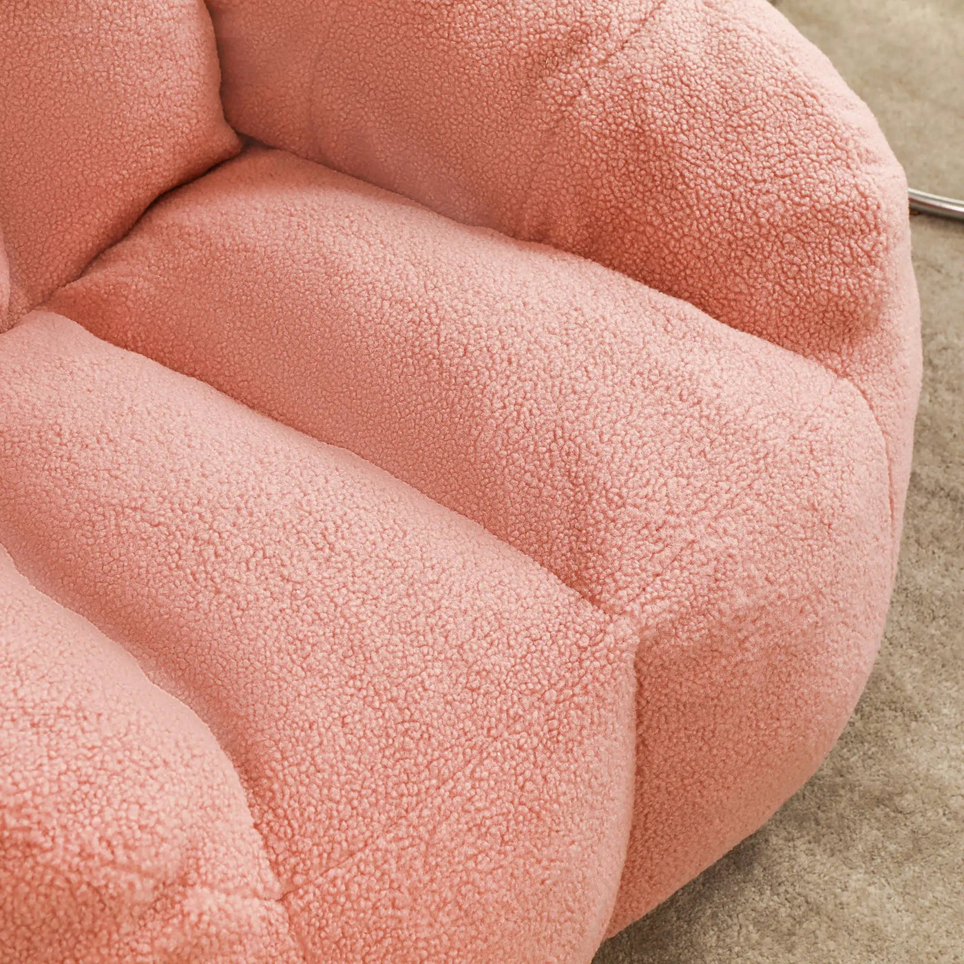Comfy Bean Bag Chair With Memory Foam Filler, Tufted Soft by Unique Piece Furniture