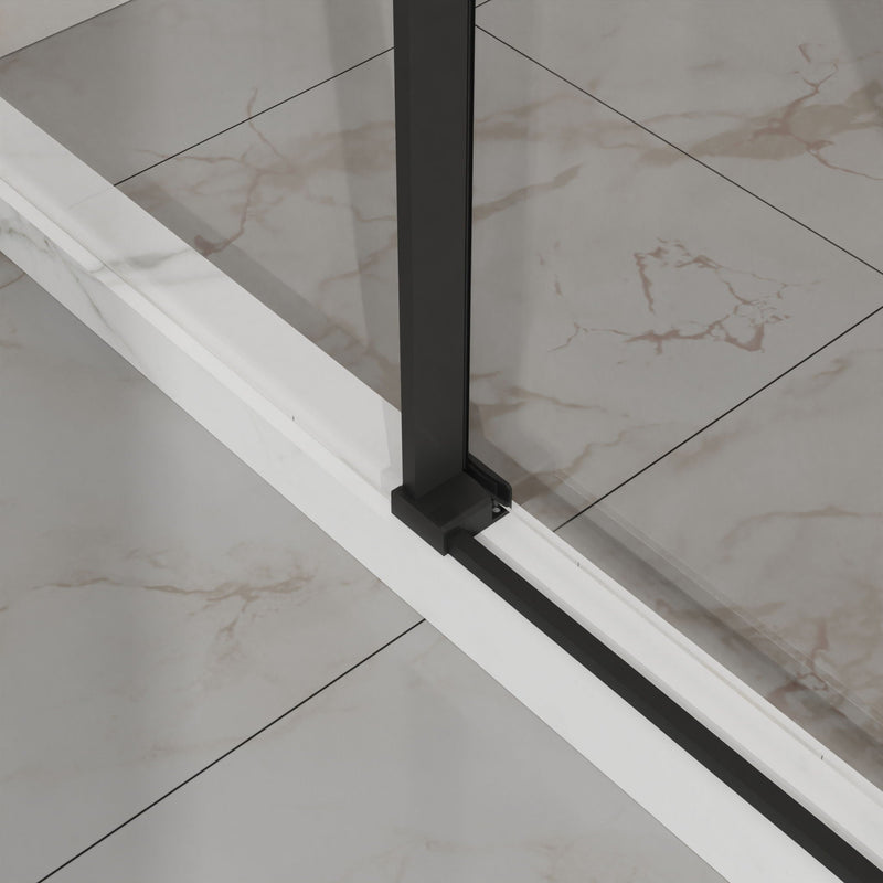 Frameless Tub Sliding Shower Door With Easy Clean Coating by HouseOfZazla