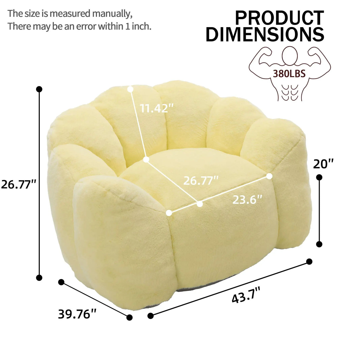 Lotus Style Compression Sofa With Pull Ring by HouseOfZazla