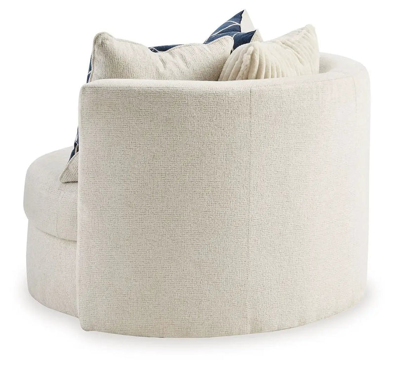 Padova - Swivel Accent Chair - Ivory by Unique Piece Furniture