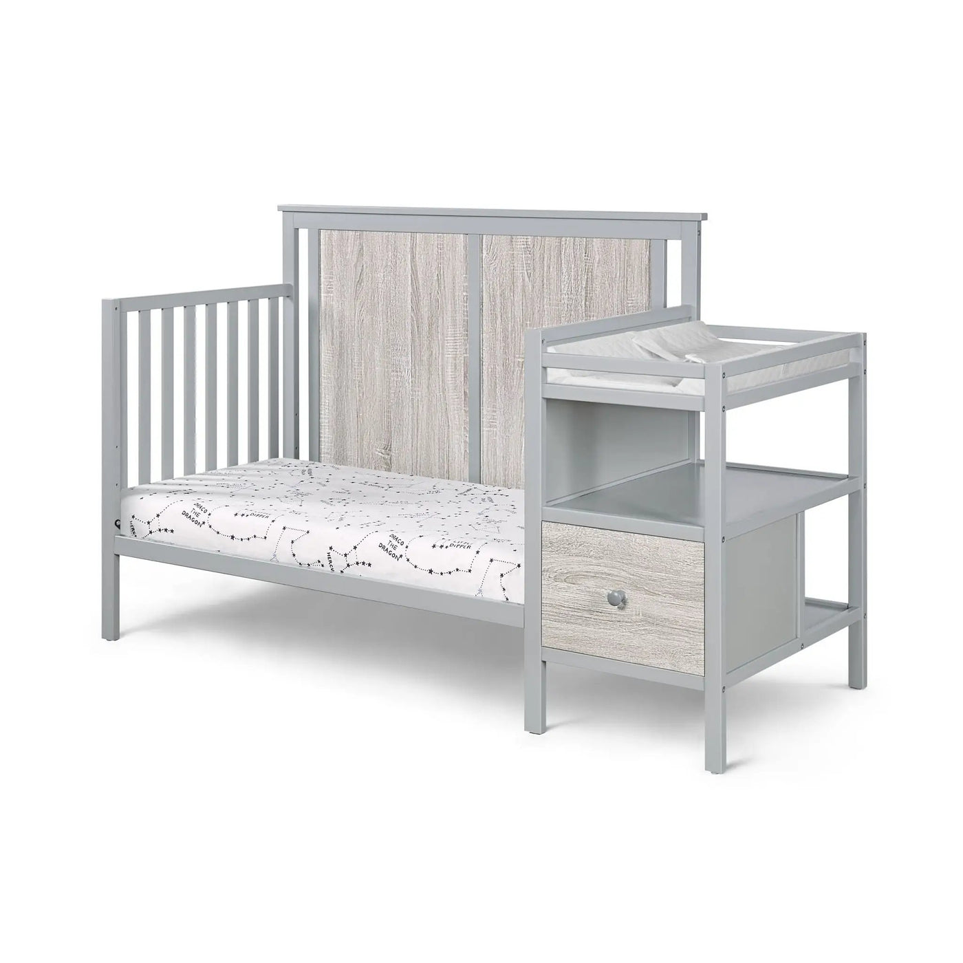Connelly - 4-in-1 Crib and Changer Combo by Unique Piece Furniture