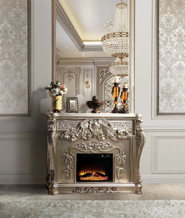 Sorina - Cheminée - Argent antique