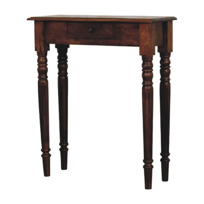 Turned Legs Drawer Console Table by HouseOfZazla