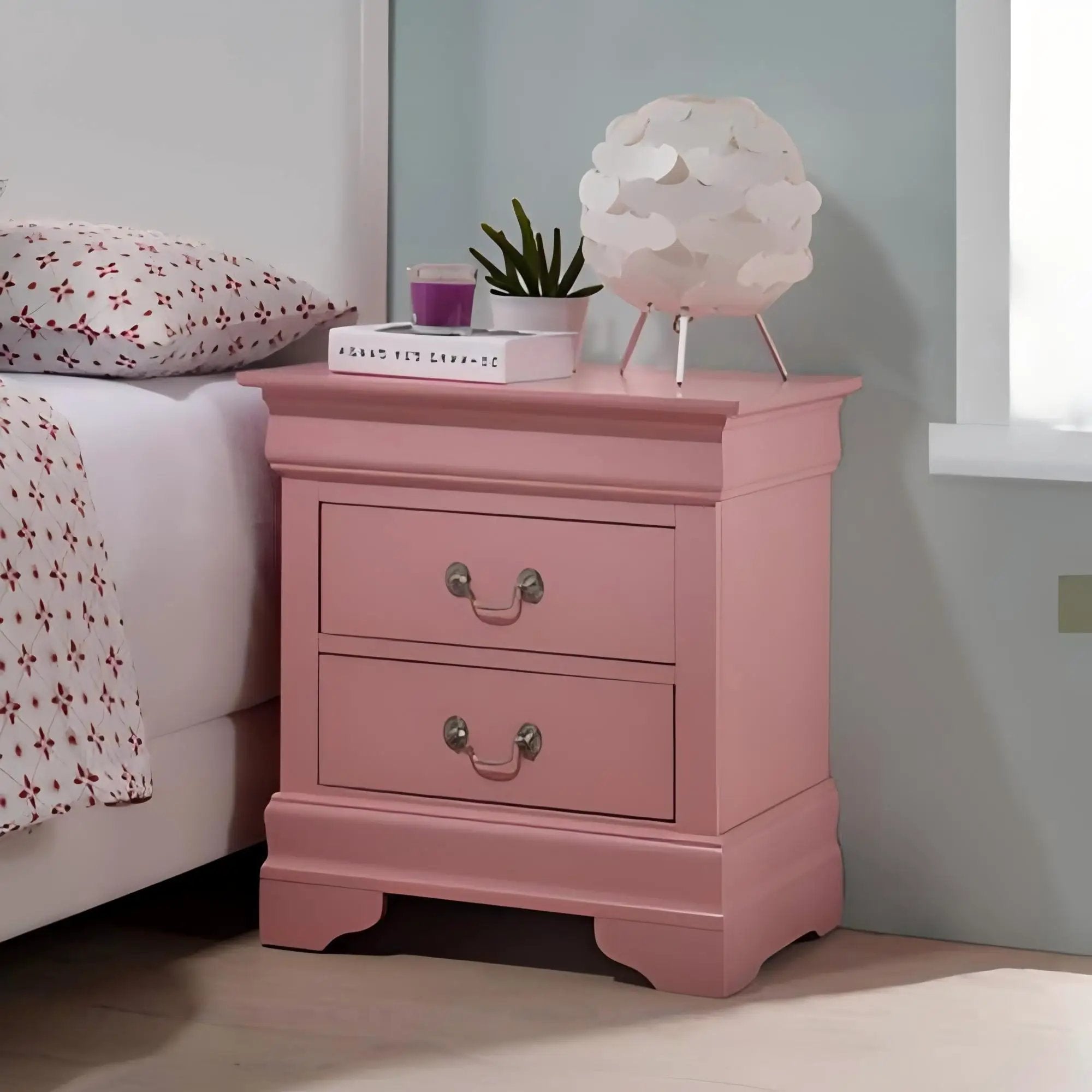 Louis Phillipe - Nightstand - Wood by HouseOfZazla