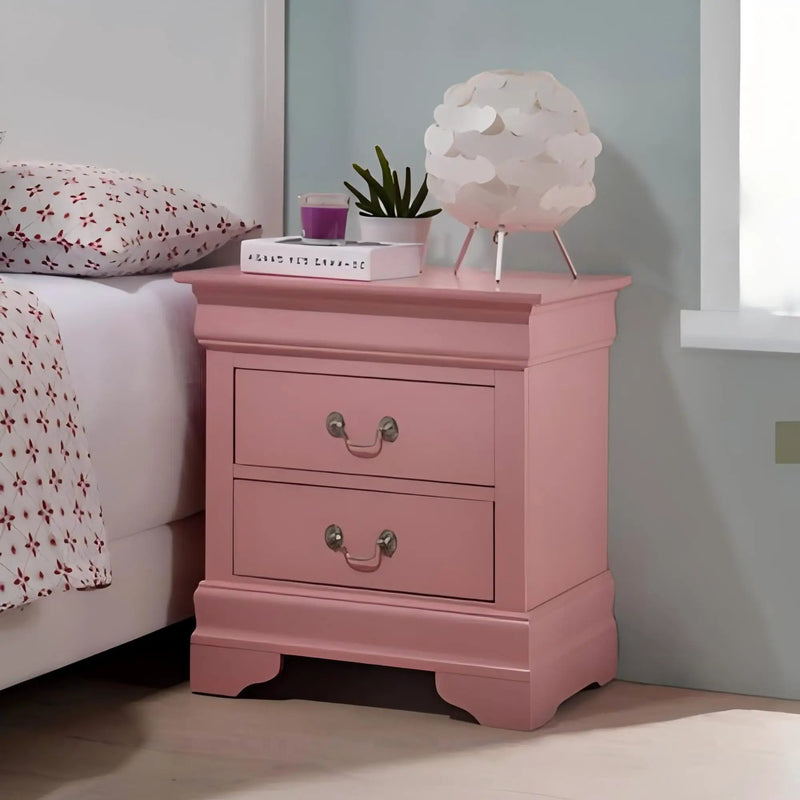 Louis Phillipe - Nightstand - Wood by HouseOfZazla