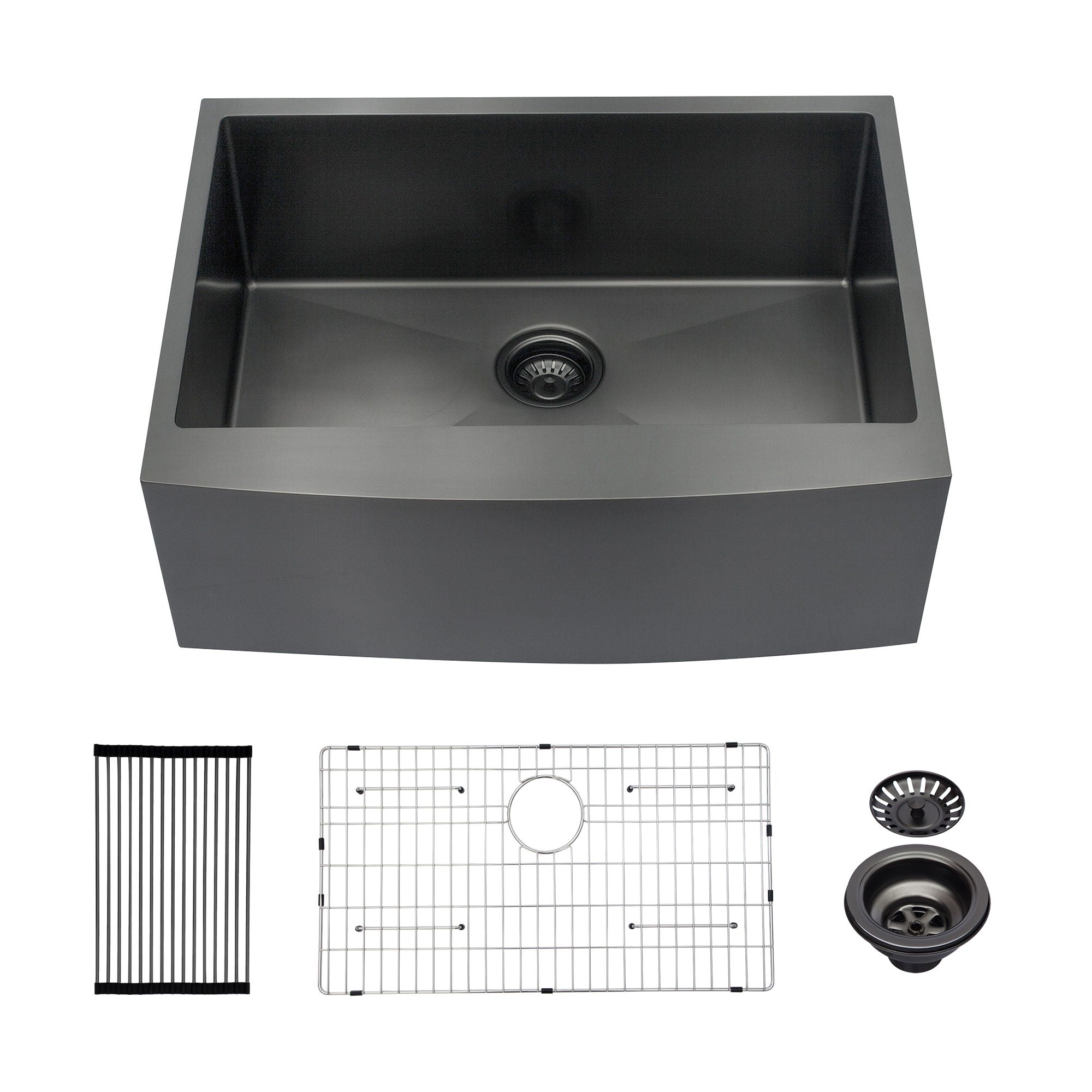 Farmhouse Kitchen Sink, Stainless Steel, Apron Front by HouseOfZazla