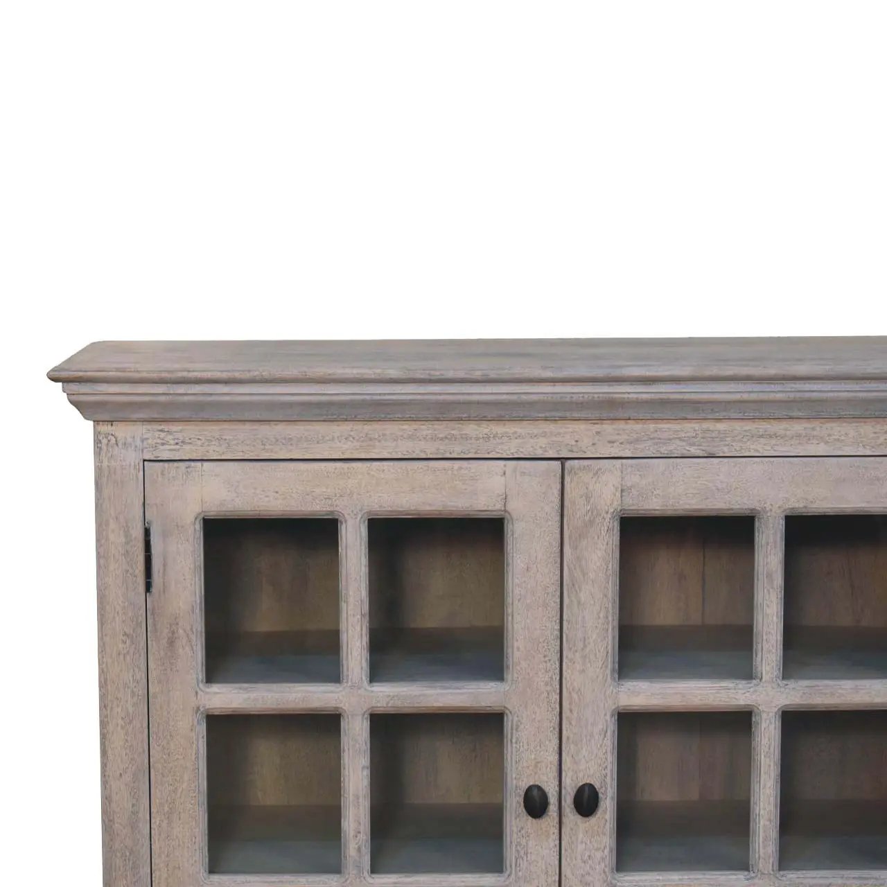 Triple Glazed Cabinet - Gray by HouseOfZazla
