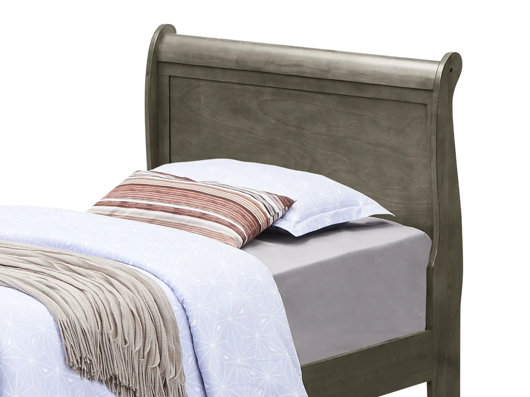 Panel Sleigh Bed by HouseOfZazla