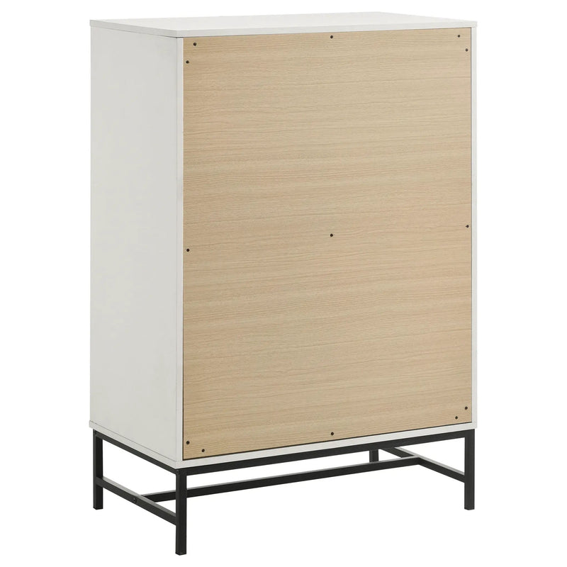 Sonora 4-drawer Bedroom Chest White by Unique Piece Furniture