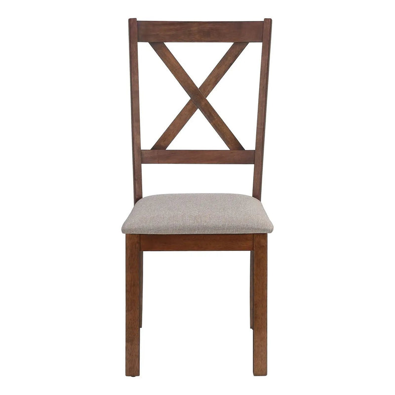 Dining Chair Side, Upholstered For Dining Room, Transitional (Set of 2) by Unique Piece Furniture