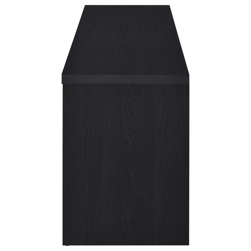 Winfield 78-inch 2-door TV Stand Media Console Black by Unique Piece Furniture