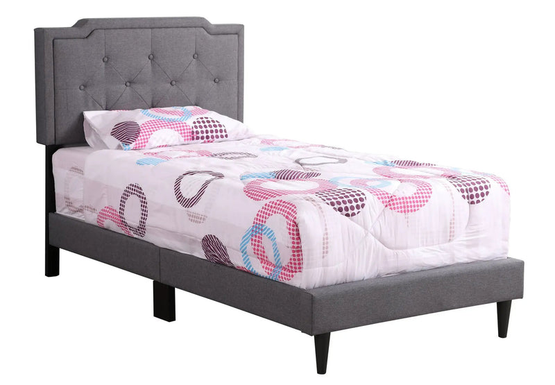 Button Tufted Bed Charming For Cozy Spaces by HouseOfZazla