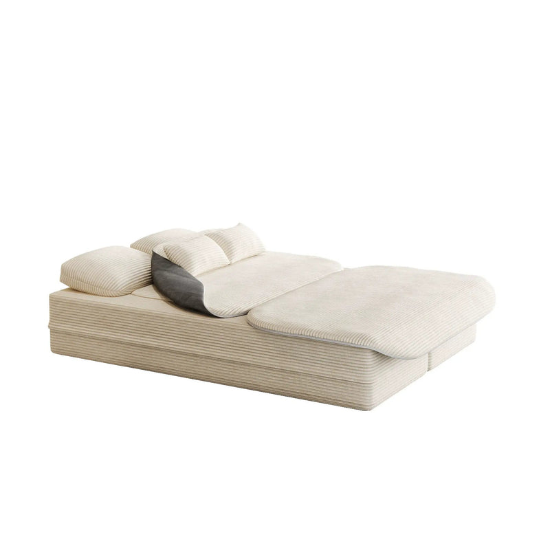 2 In 1 Foldable Sofa Bed With Multi Functional Blanket by HouseOfZazla