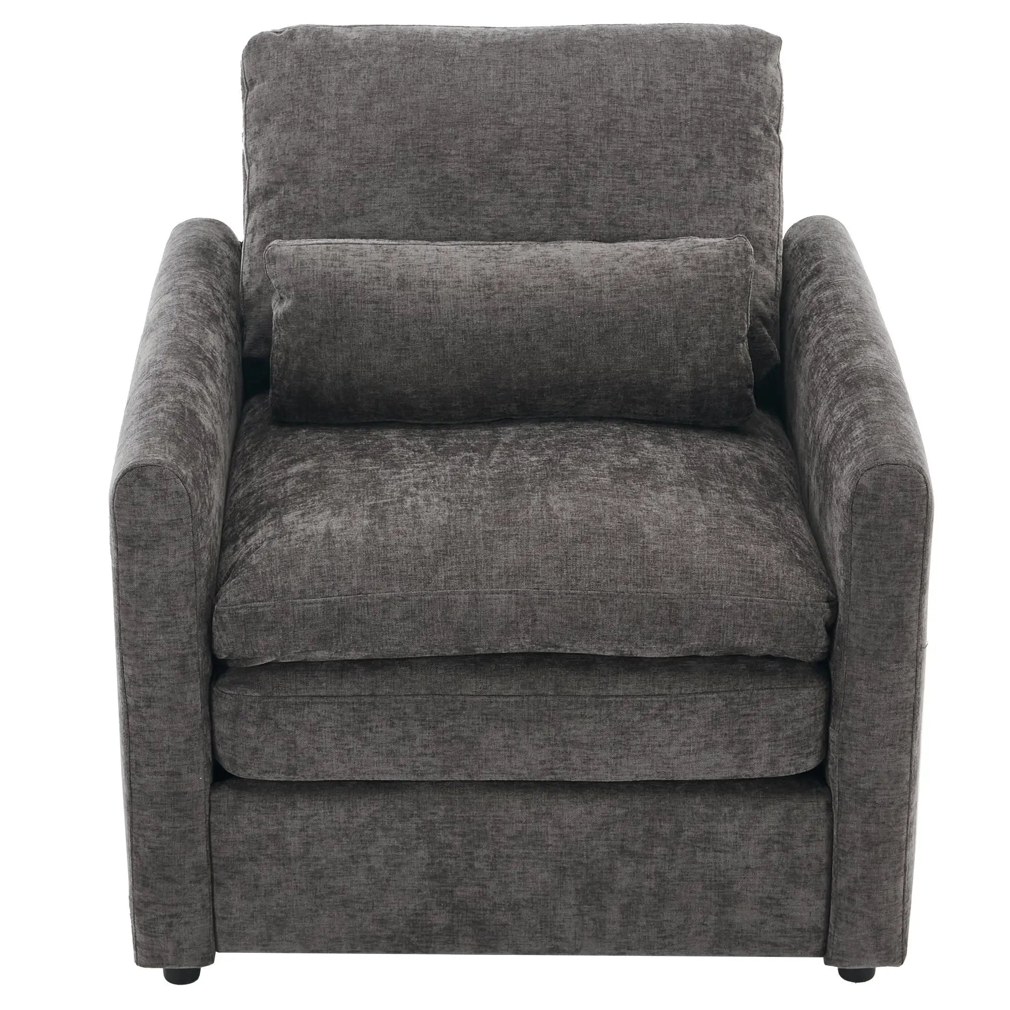 Cozy Upholstered Cushion Armchair For Living Room by HouseOfZazla