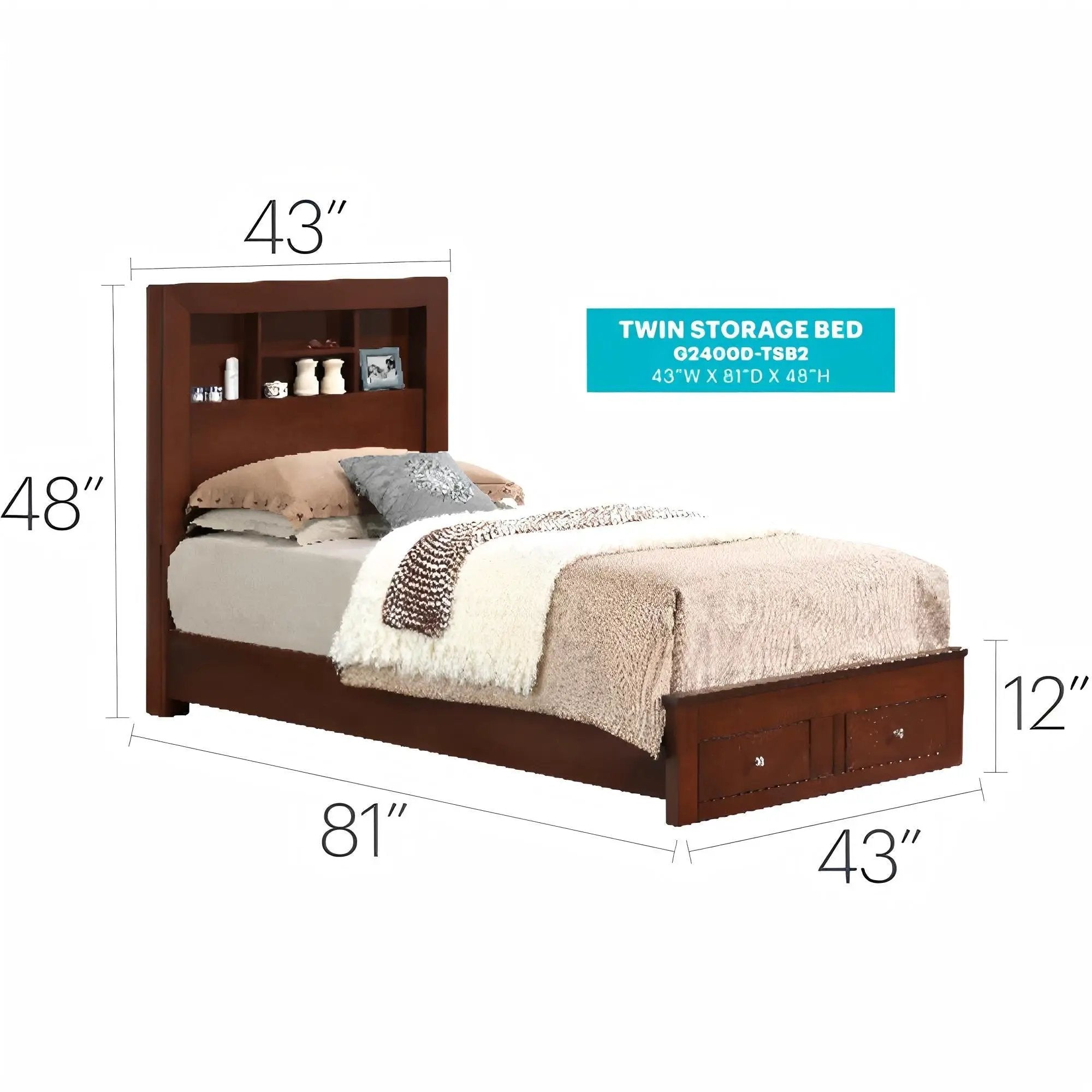 Stylish Storage Bed For Modern Spaces by HouseOfZazla